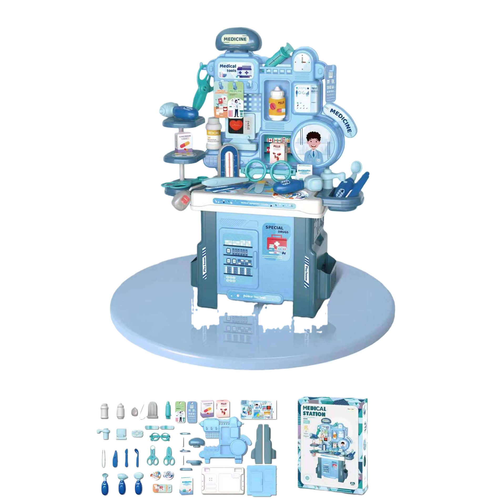 儿童厨具/迷你厨房/厨房玩具/玩具/女孩小玩具白底实物图