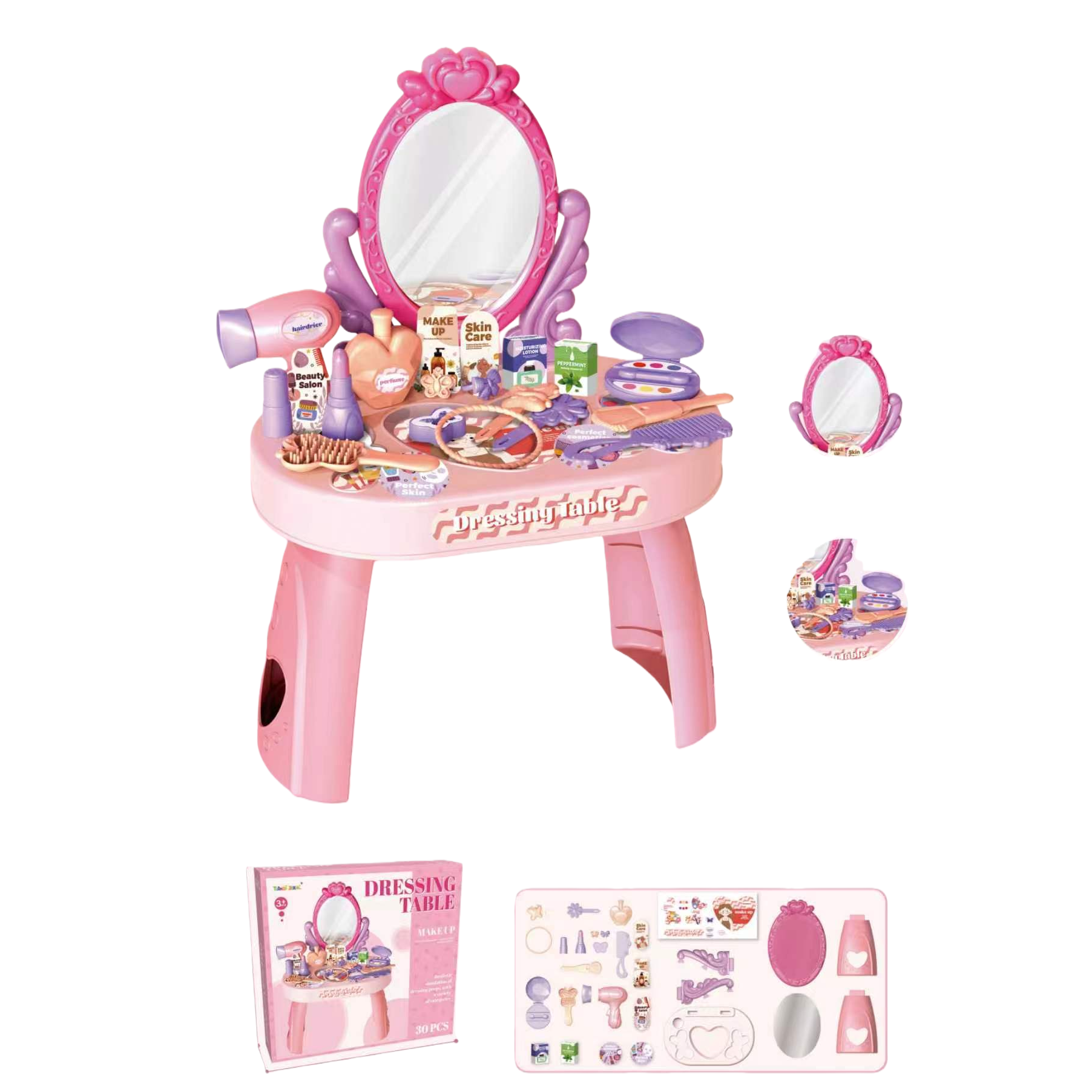 儿童厨具/迷你厨房/厨房玩具/玩具/女孩小玩具白底实物图