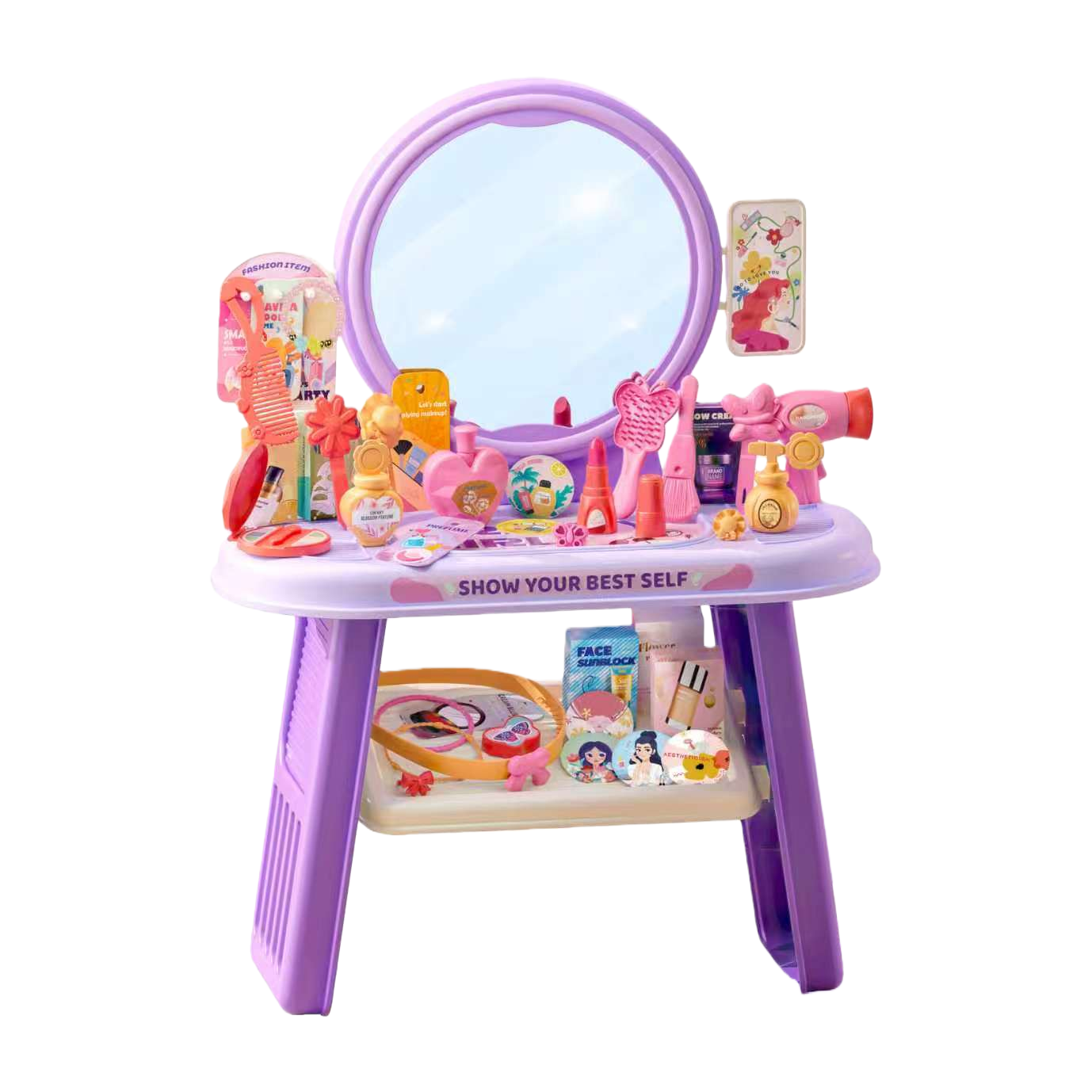 儿童厨具/迷你厨房/厨房玩具/玩具/女孩小玩具白底实物图