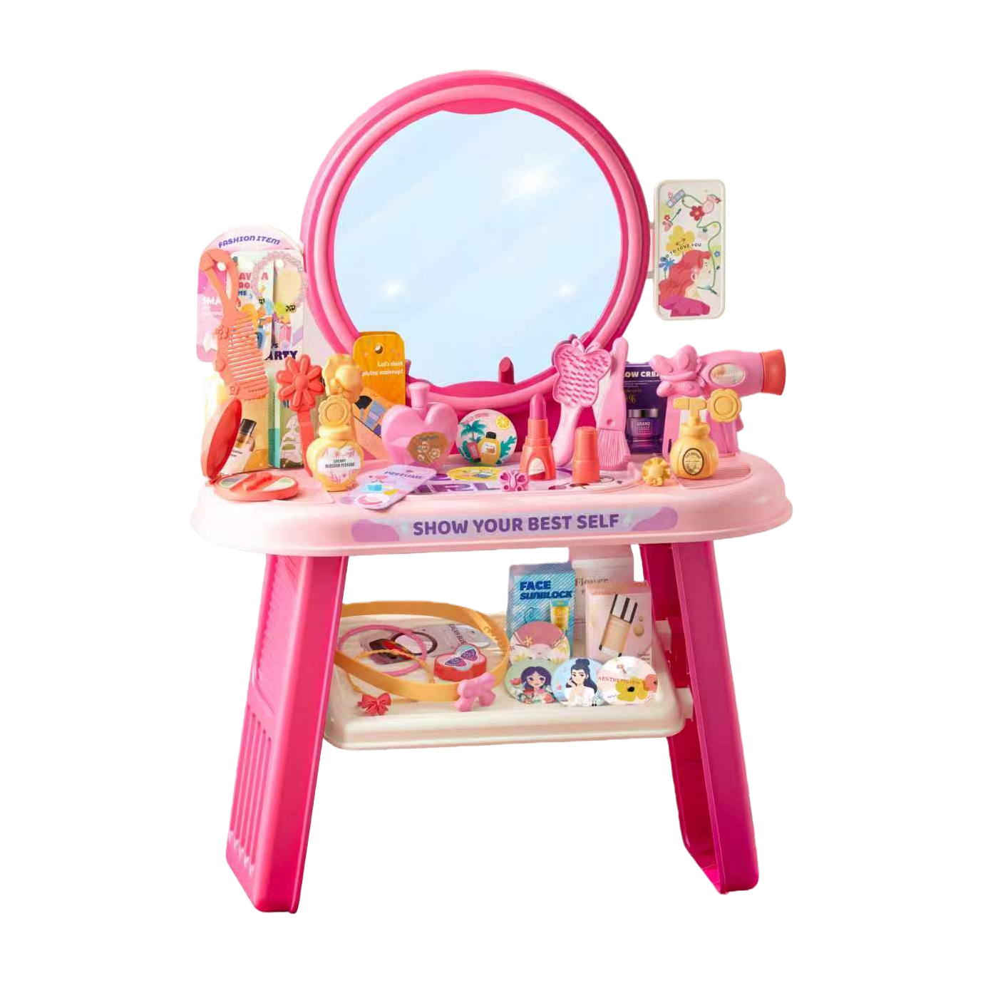 儿童厨具/迷你厨房/厨房玩具/玩具/女孩小玩具白底实物图