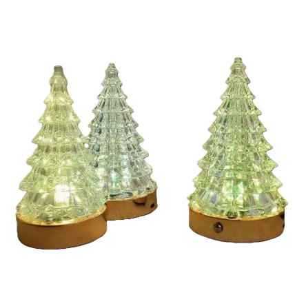LT-135- Christmas Tree Lamp Rechargeable Desk Lamp Item Picture