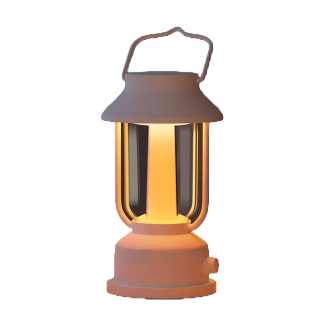 The Mi Guang handle lamp features a color-changing and color-fixing knob. It is lightweight and easy to hold in one hand Item Picture
