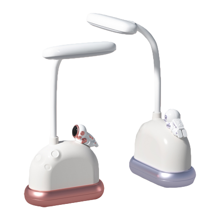 Desktop led eye-protecting desk lamp, bedroom bedside lamp, reading night light, bedroom pen holder, special lighting fixtures for students' study Item Picture
