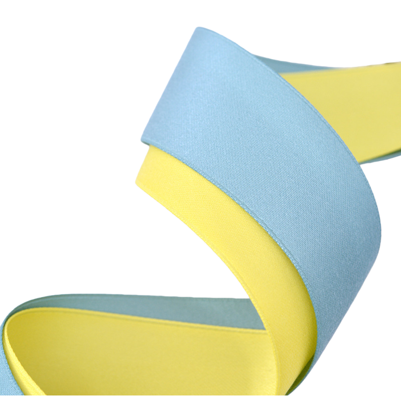 Double-sided polyester-cotton webbing bow ribbon gift packaging ribbon