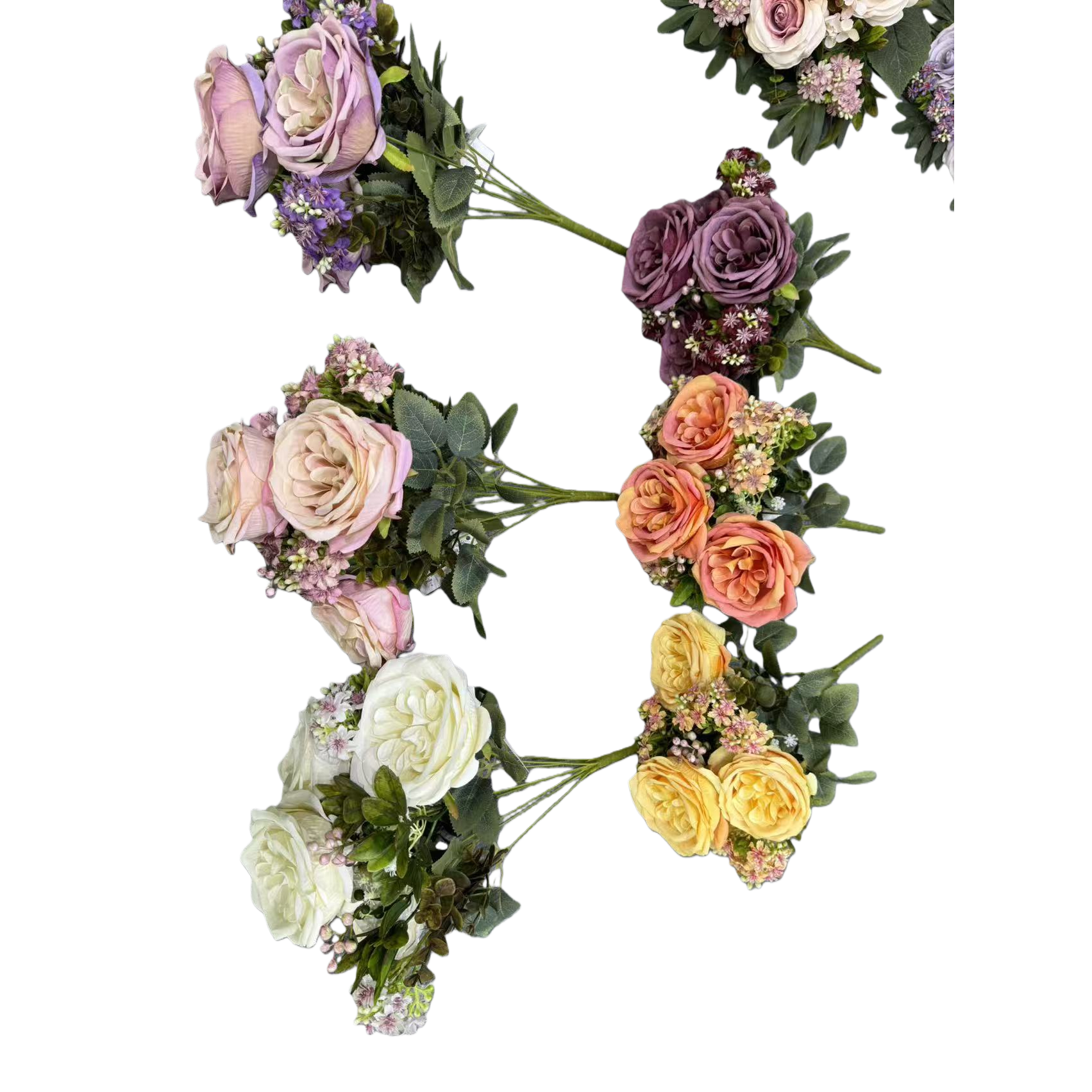 Monet's Garden Artificial plastic flowers, handcrafted flower materials, artificial flower decoration 111435692 Item Picture
