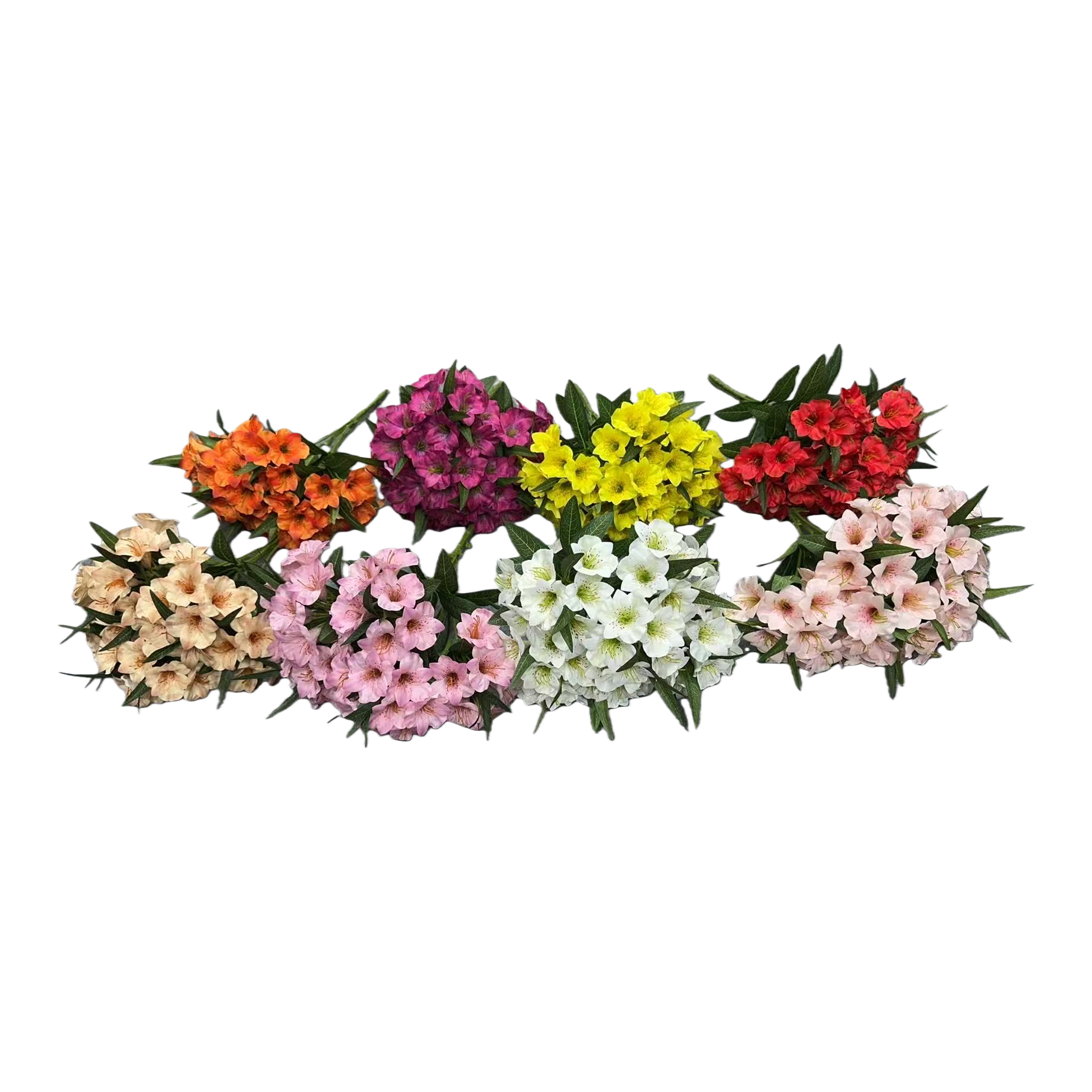 Monet's Garden faux plastic flowers, artificial flowers, handcrafted flower materials Item Picture