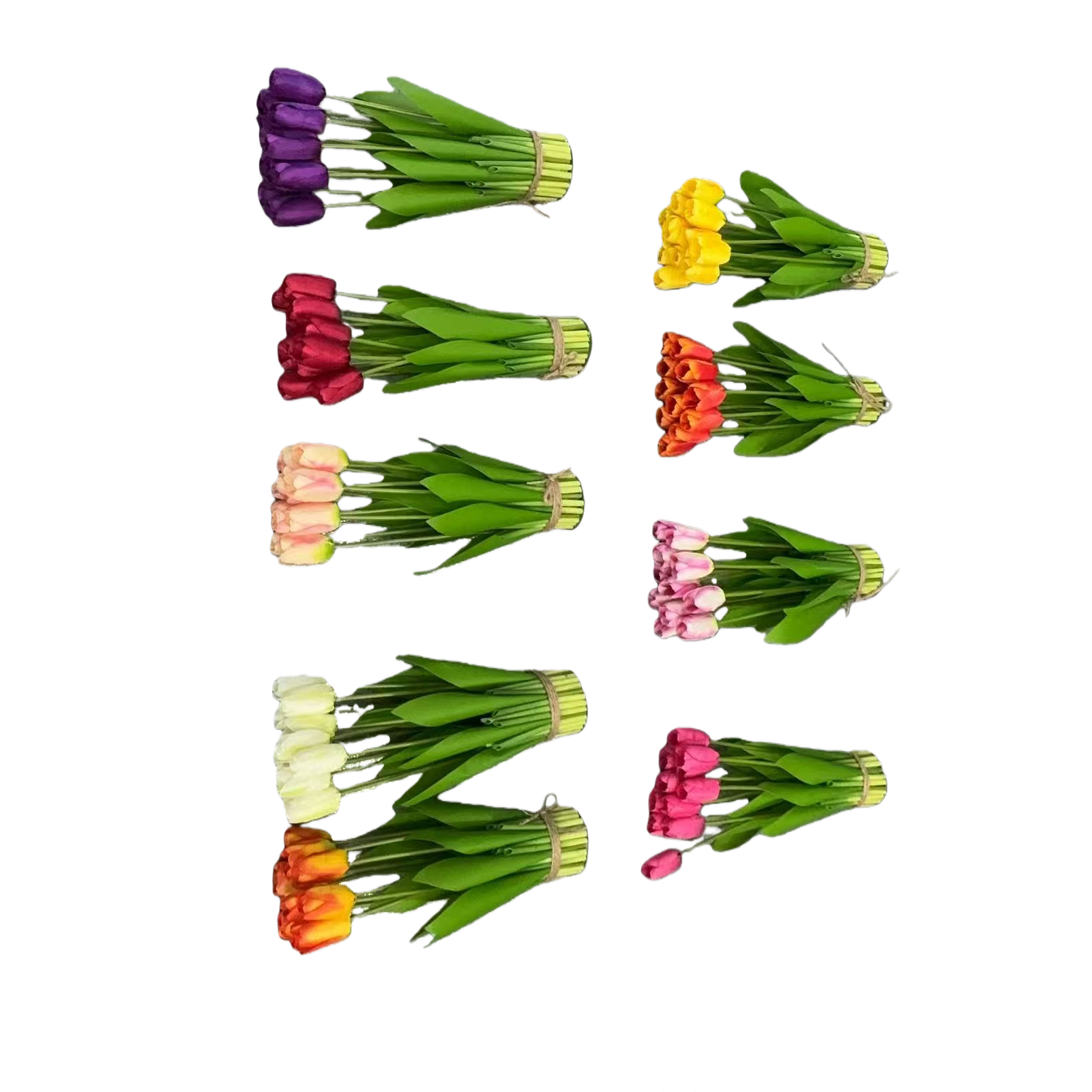 Monet Garden Artificial Plastic Flowers, handcrafted flower materials, artificial flower decoration 112933194 Item Picture