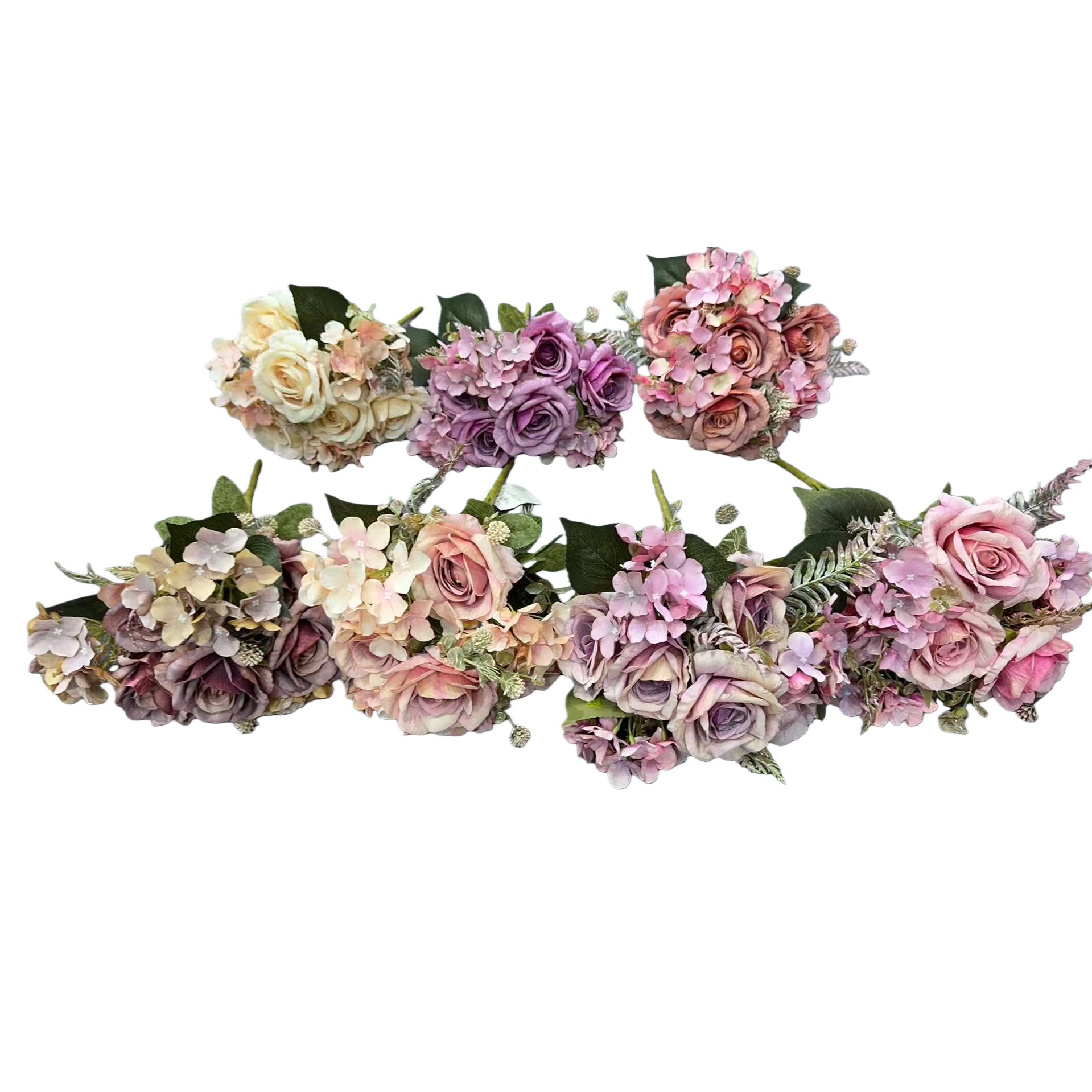 Monet's Garden Artificial plastic flowers, handcrafted flower materials, artificial flowers 180g113131040 Item Picture
