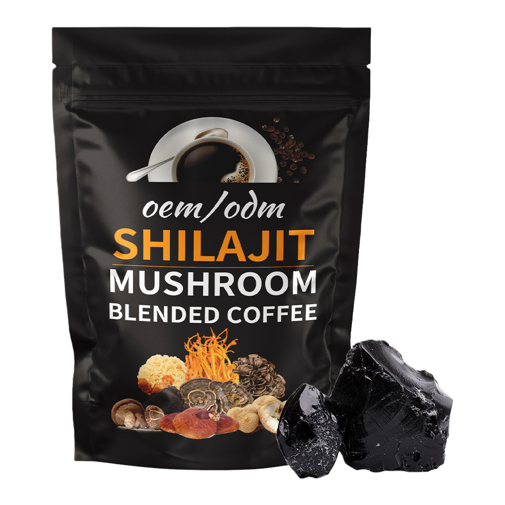 Cherry mushroom coffee blend Xilai Mushroom Coffee Instant Export OEM Private Label Item Picture