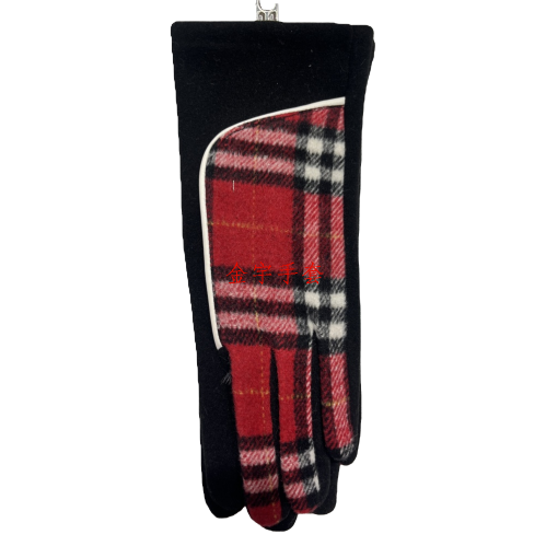 European AB version simple and stylish spliced extended non-conductive gloves
