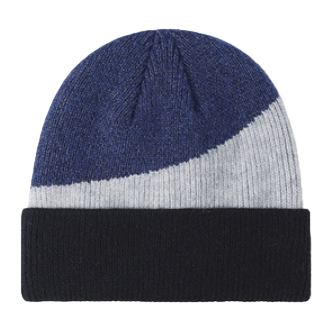 Autumn double-layer warm thickened knitted hat, unisex cold hat, European and American brim woolen hat wholesale knitted hat, solid color knitted hat Item Picture