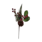 حُلَّت اغصان شتوية من ثمار الصنوبر في عيد الميلاد Item Picture