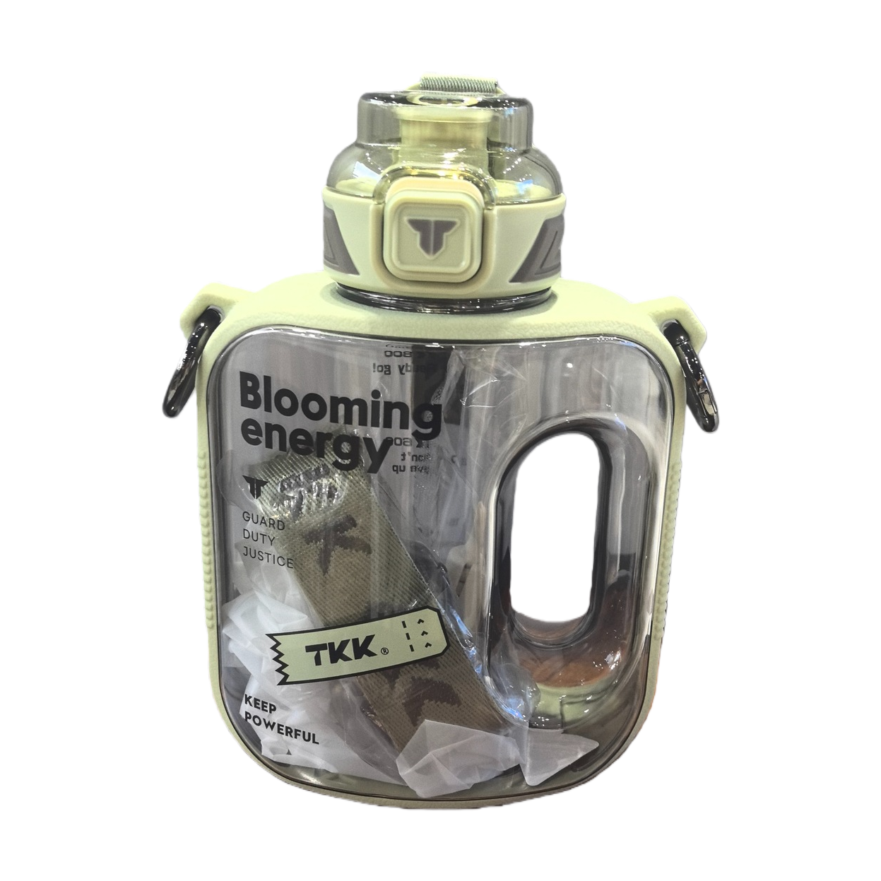 Transparent water bottle, thermos cup, cold water bottle, cold water bottle, thermos flask, thermos coffee pot, hot water bottle gift Item Picture