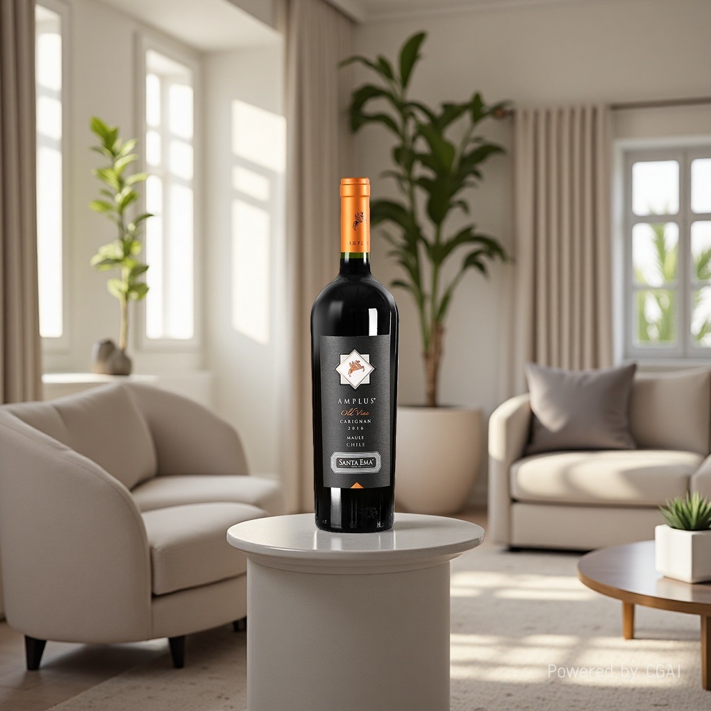 Red wine glass bottles, beverage bottles, packaging boxes, wine bottles details Picture