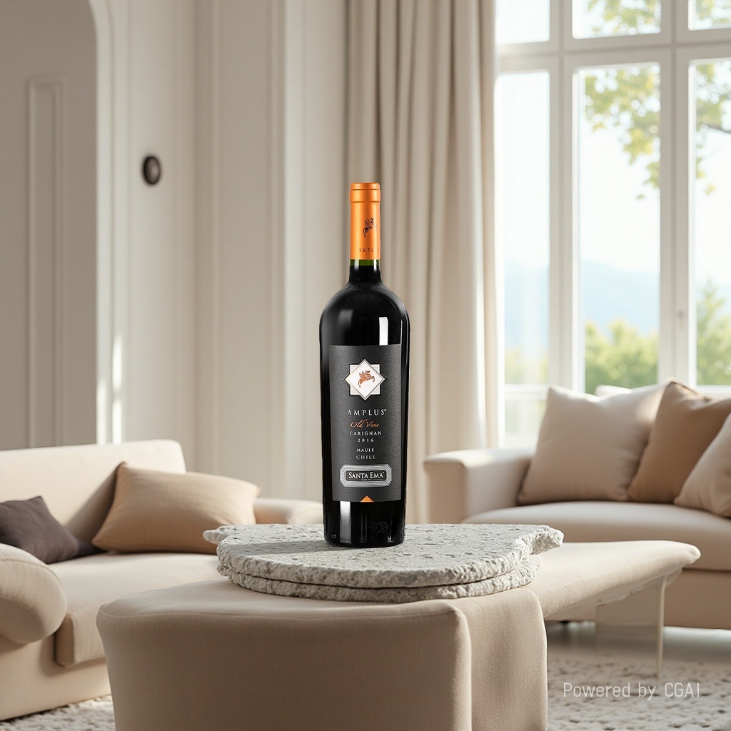 Red wine glass bottles, beverage bottles, packaging boxes, wine bottles Specification image