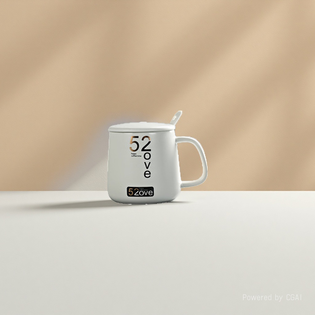 白色热转印陶瓷马克杯13盎司 陶瓷杯杯子 茶杯咖啡杯