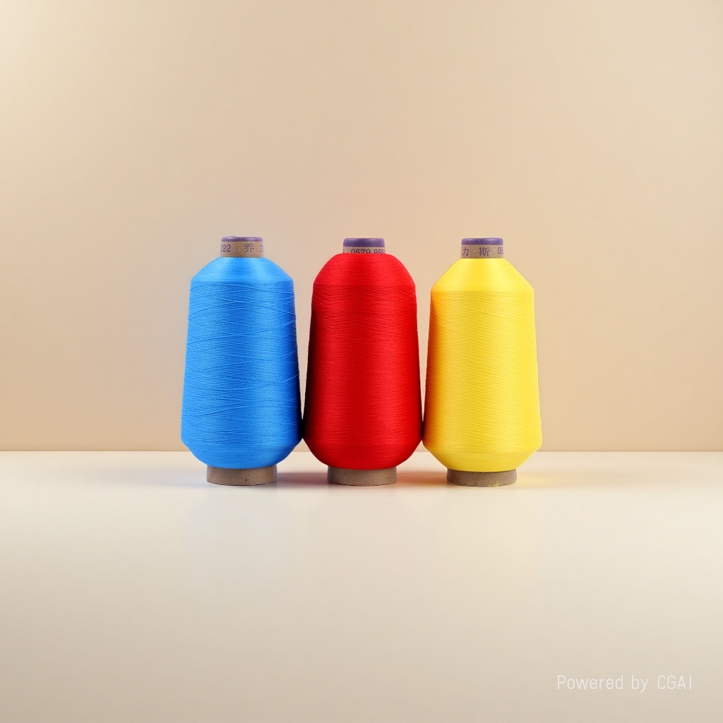 Nylon thread, sewing thread, high-elasticity thread, lock edge thread, elastic overlock edge special details Picture