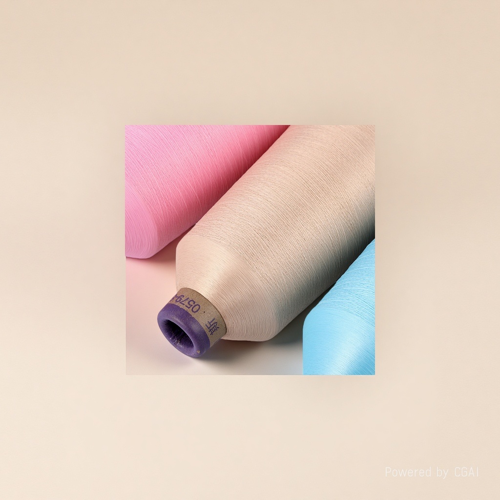 Nylon elastic sewing thread for yoga wear, high-elastic silk thread for clothing sewing and overlock details Picture