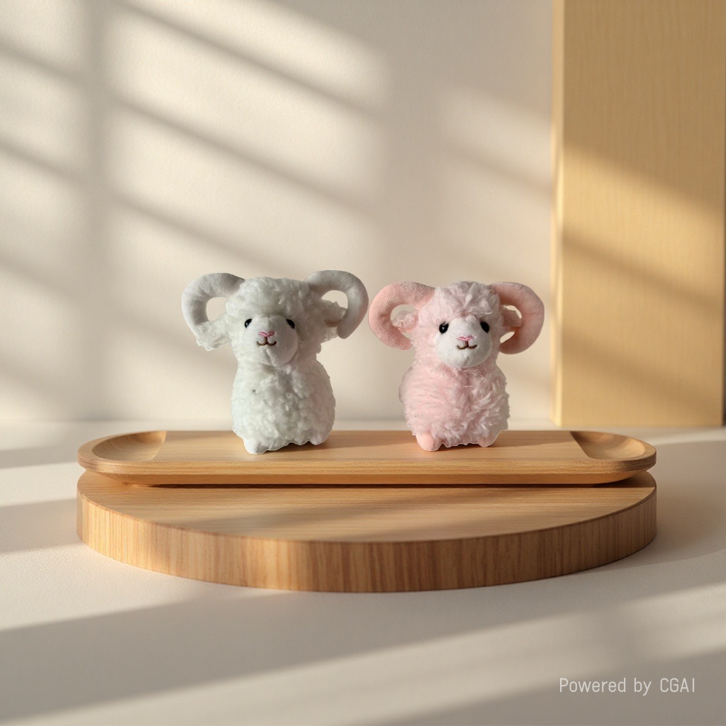 Plush sheep, plush doll, claw machine, children's toys 094044514 Specification image