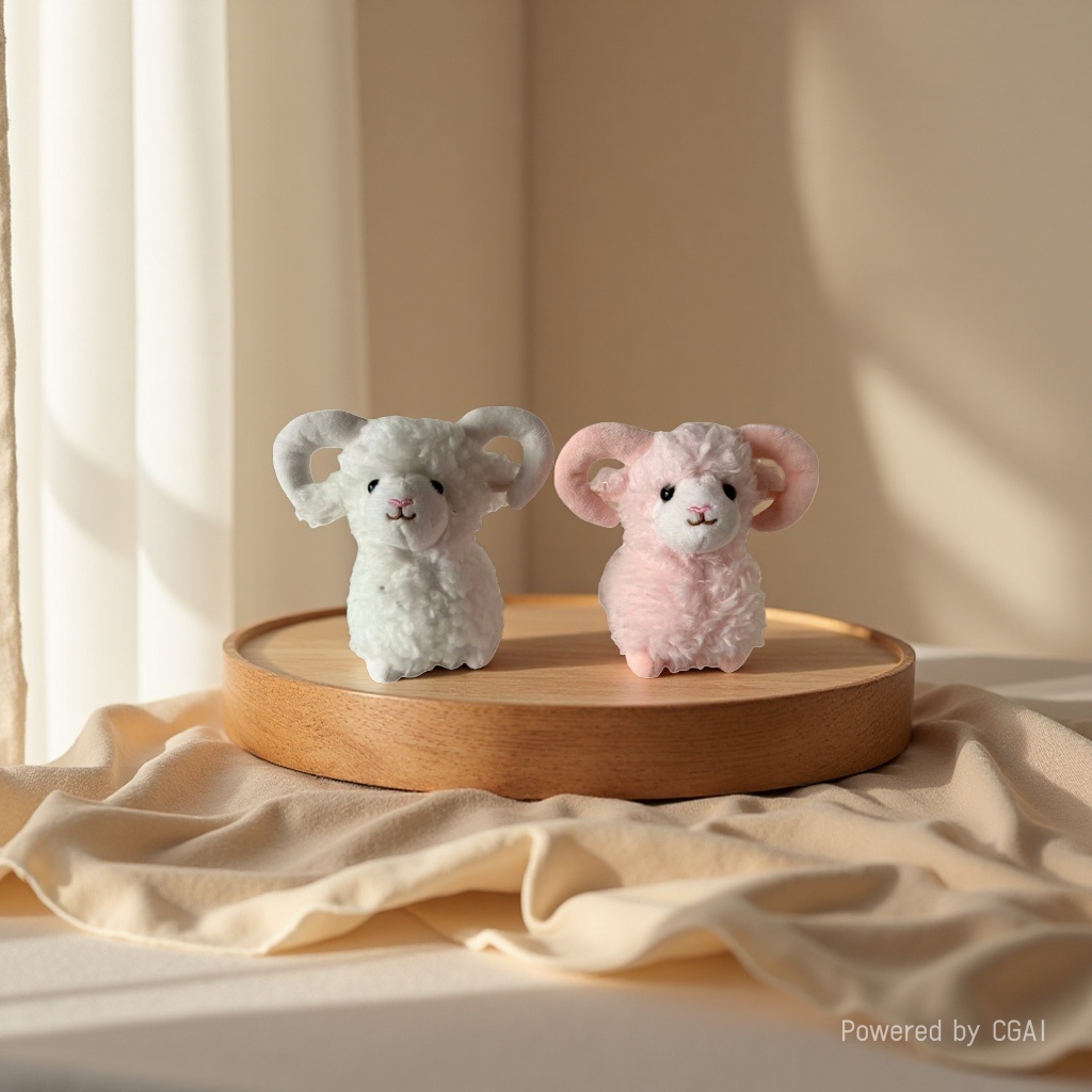 Plush sheep, plush doll, claw machine, children's toys 094044514 Application Scenario