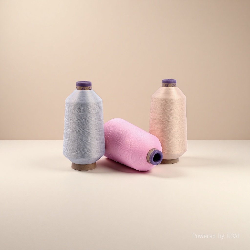 Customized dyed high-elastic filament yarn nylon elastic overlock edge line Specification image