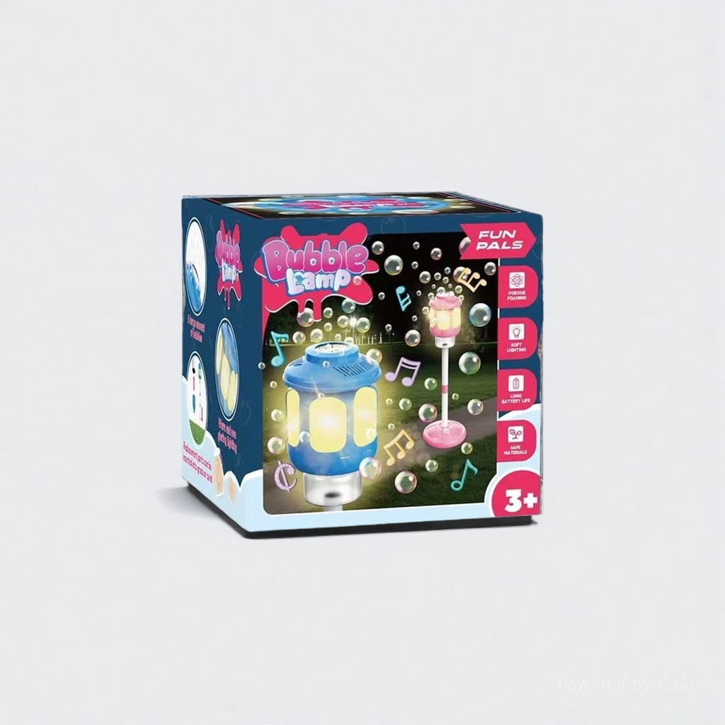 Bubble Lamp toy, bubble machine, children's summer cartoon smoke bubble machine Item Picture