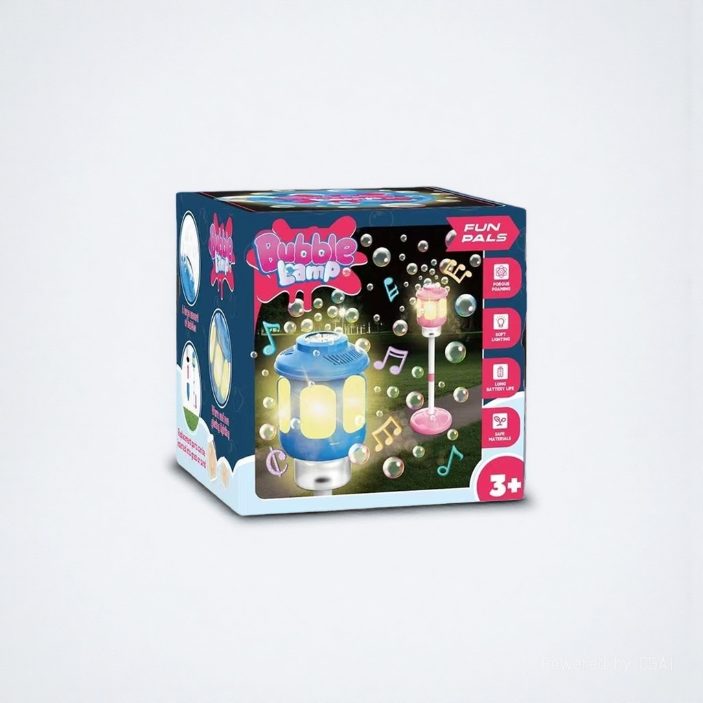 Bubble Lamp toy, bubble machine, children's summer cartoon smoke bubble machine Specification image