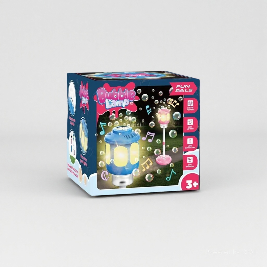 Bubble Lamp toy, bubble machine, children's summer cartoon smoke bubble machine Application Scenario