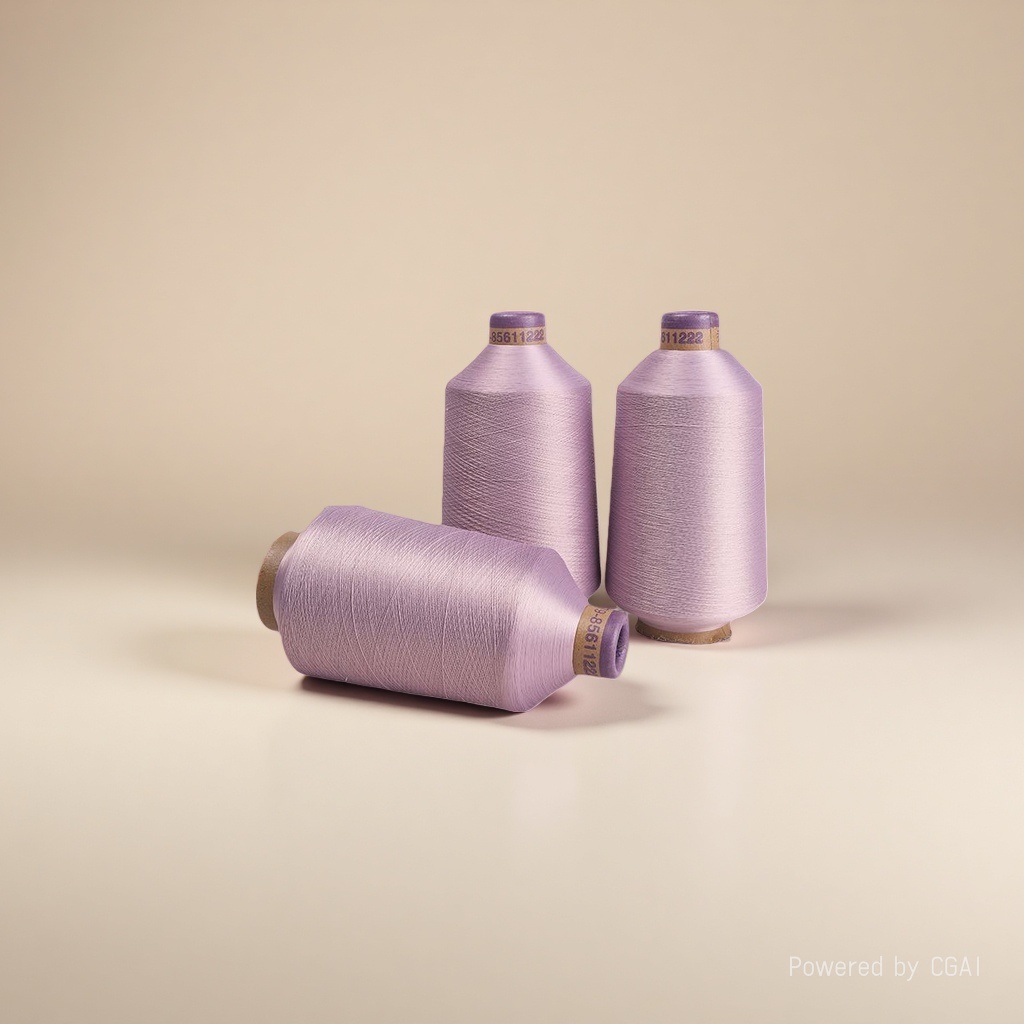 Special dyeing and overlock thread, high-elasticity silk thread, textile sewing thread Specification image