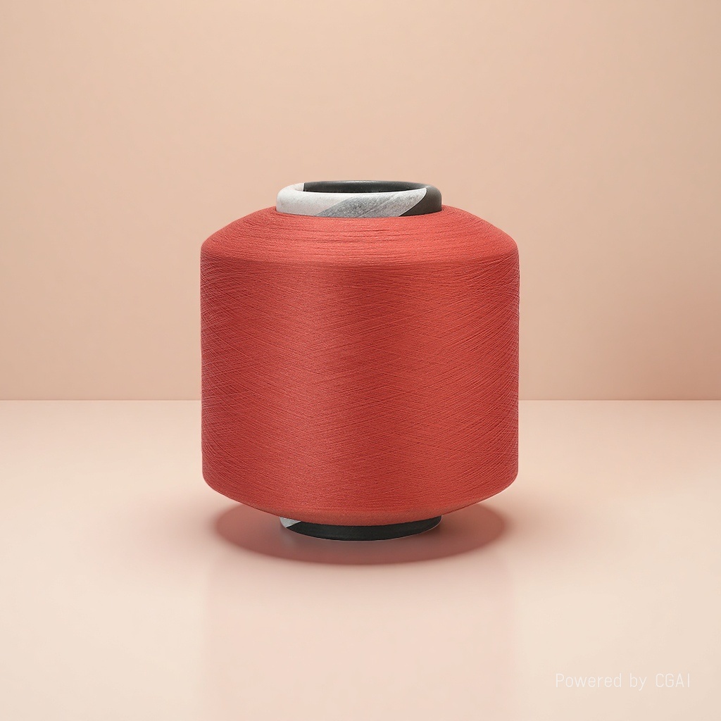 Nylon colored yarn-wrapped cotton sock sewing thread details Picture