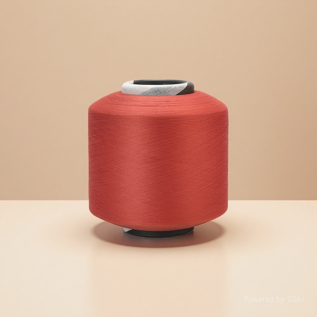 Nylon colored yarn-wrapped cotton sock sewing thread Item Picture