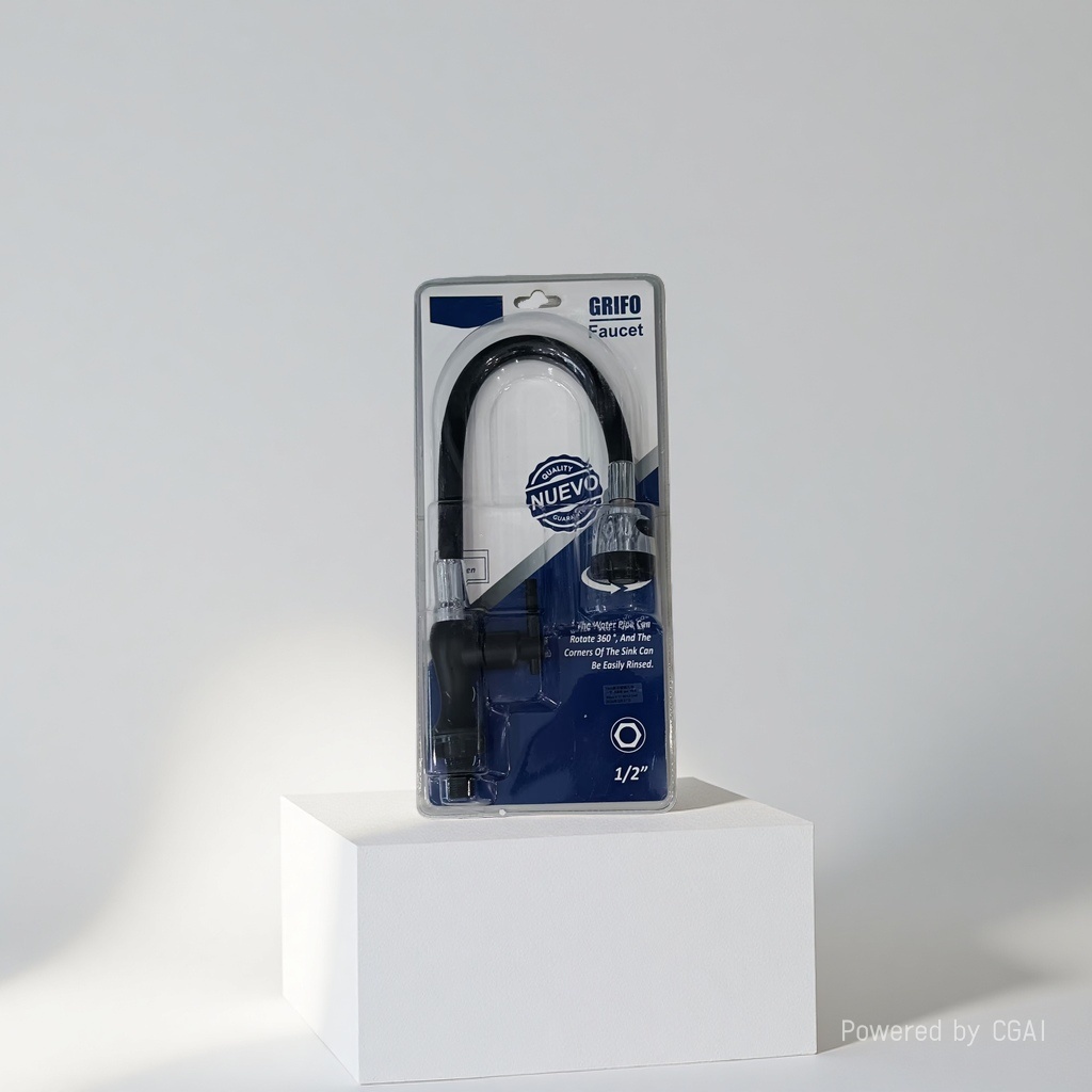 Pull-out kitchen faucet, kitchen sink, universal rotating splash-proof faucet details Picture