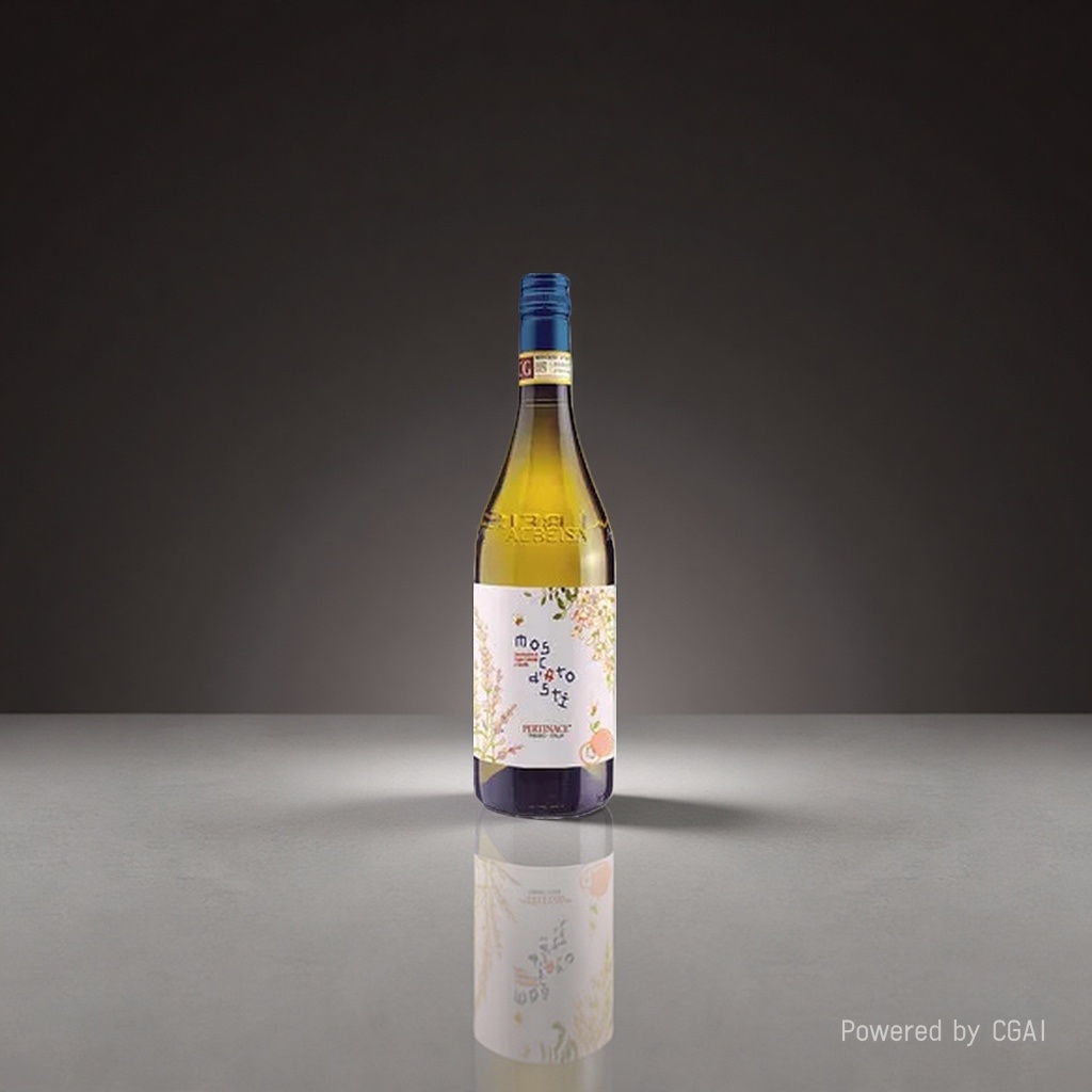 阿斯蒂莫斯卡托甜白起泡酒气泡酒香槟白葡萄酒
