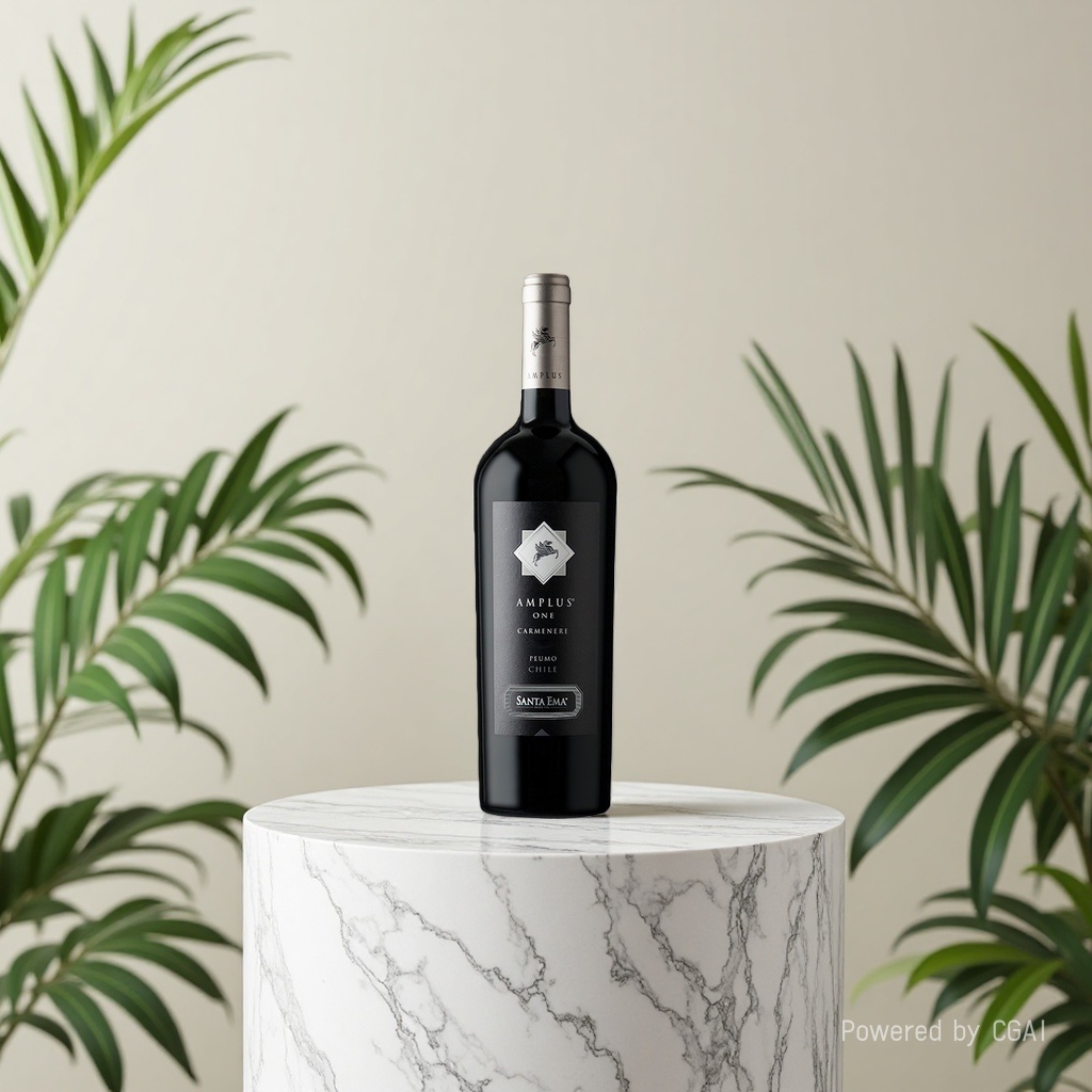 Chilean original bottle imported red wine, Saint Emma Ampeis No. 1 Dry red wine, Gamena Fine Wine Reserve details Picture
