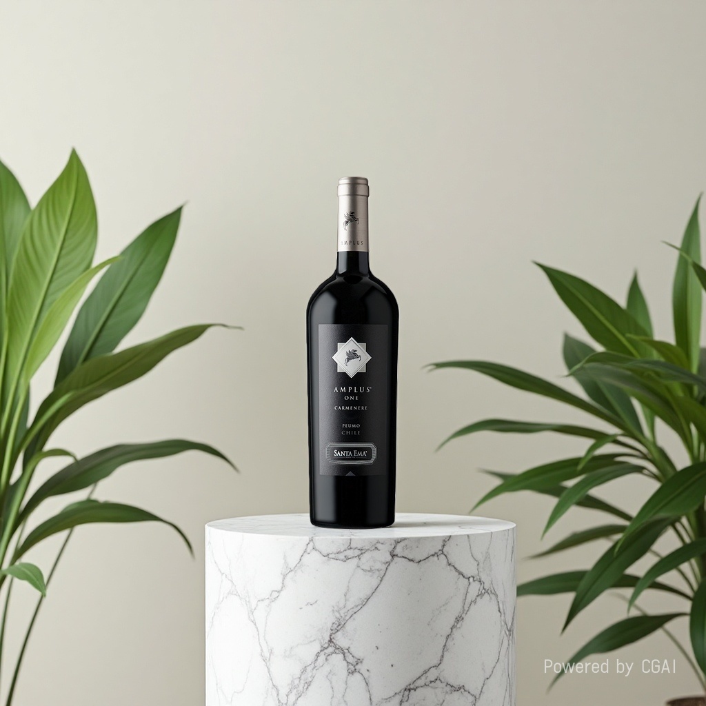 Chilean original bottle imported red wine, Saint Emma Ampeis No. 1 Dry red wine, Gamena Fine Wine Reserve Specification image