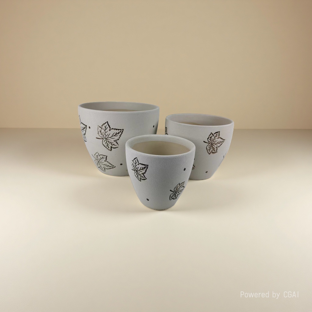 Ceramic flower POTS, plastic hydroponic flower POTS with inner boxes, home decorative flower vases 100141268