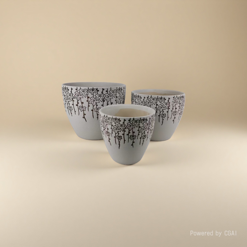 Ceramic and plastic hydroponic flower POTS and containers with inner boxes are available in multiple materials for simple home green plant cultivation Application Scenario