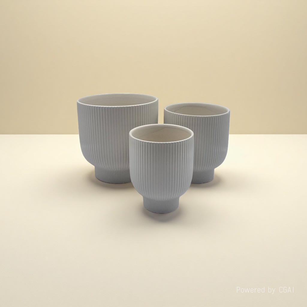 Ceramic hydroponic flower pot container with inner box, multi-material and multi-functional flower pot Application Scenario