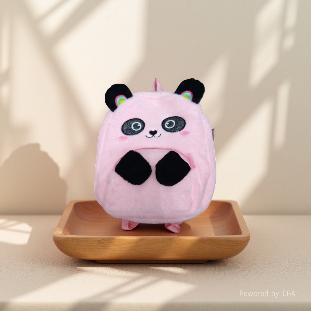 Cute simulated panda plush soothing doll, a birthday toy gift for girls details Picture