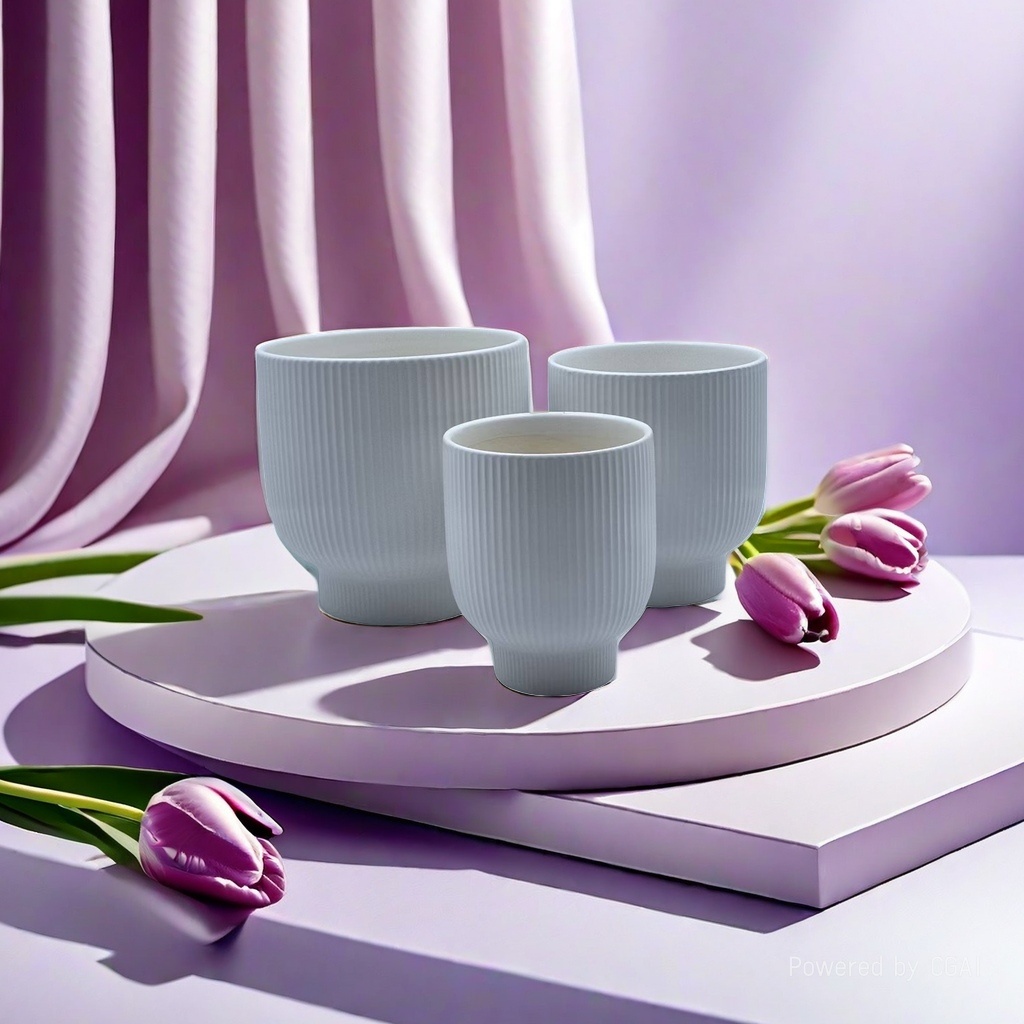 Plastic and ceramic hydroponic flower pot containers with inner boxes are available in multiple materials. 100937792 Specification image