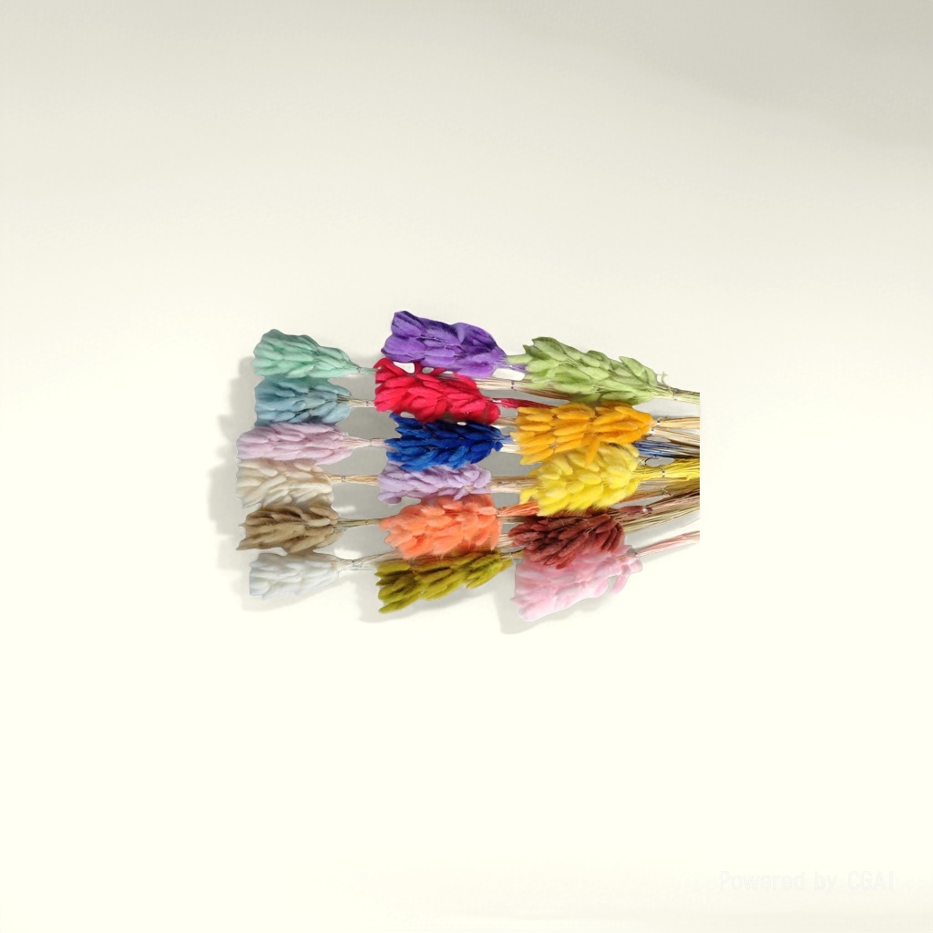 Colorful dried flower bouquets, resin oil drip flowers, artificial plastic flowers, and plant dried flower bags details Picture