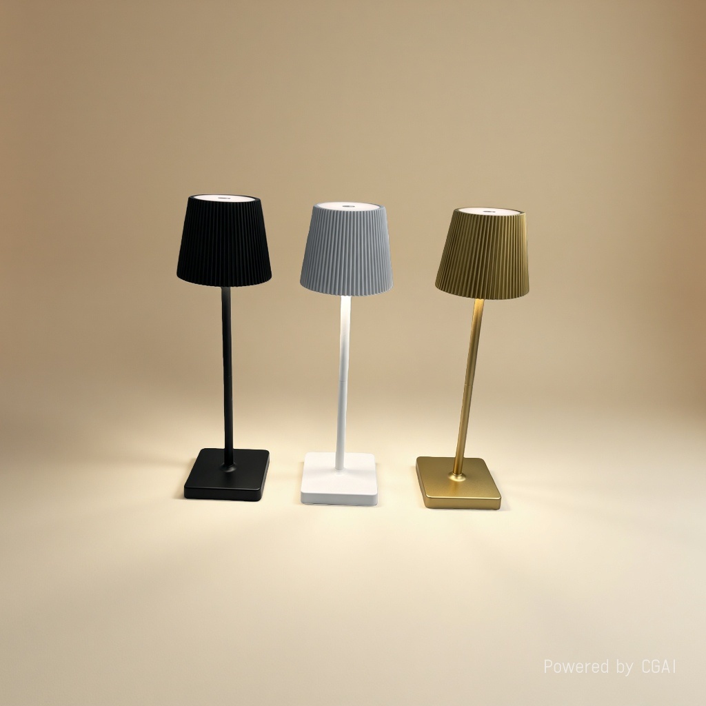 Lámpara de escritorio LED inteligente estilo moderno y simple