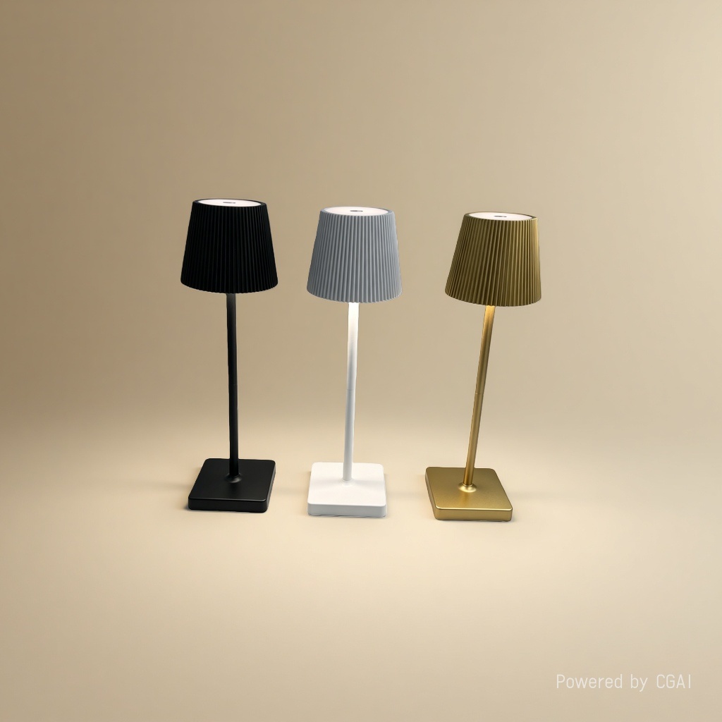 Lámpara de escritorio LED inteligente estilo moderno y simple Specification image