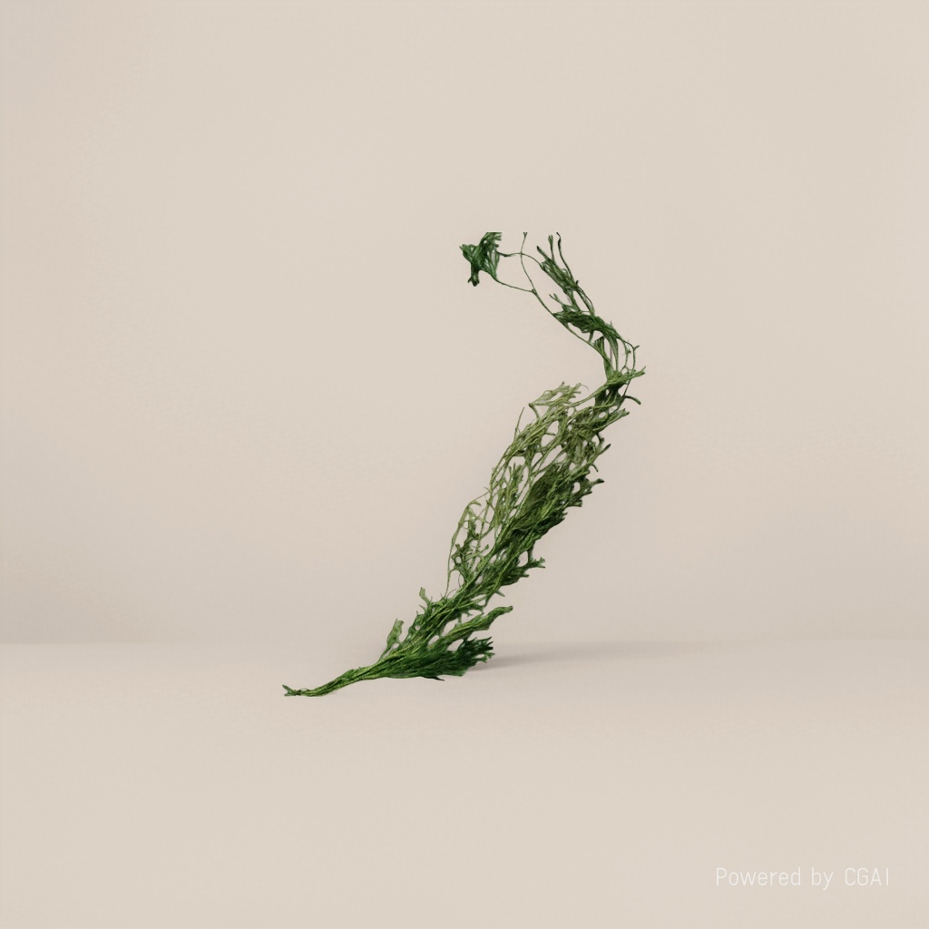 Simulated mistletoe branches and leaves resin green plants Artificial green plants branches simulated fruits Application Scenario