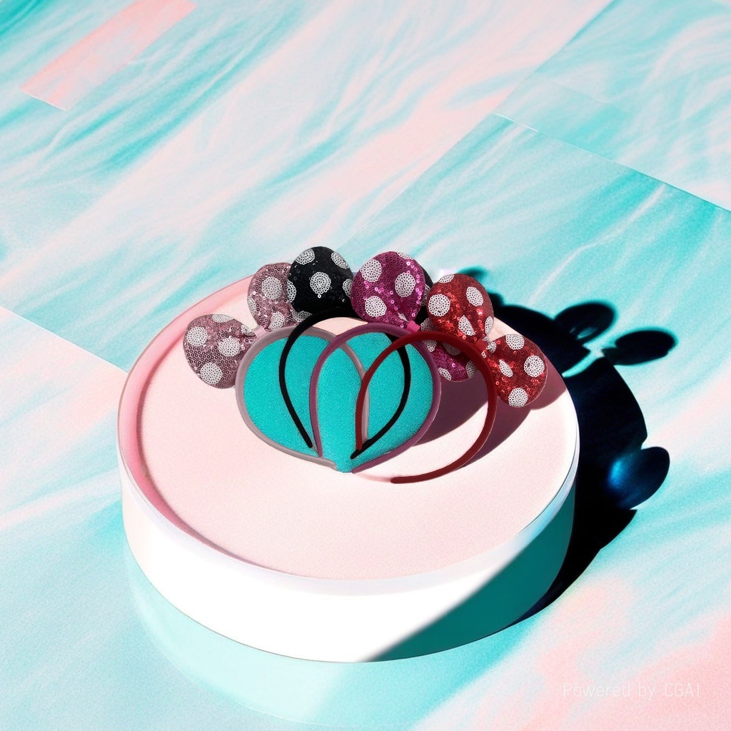 Pearl-decorated children's headband base, fashionable and versatile headband