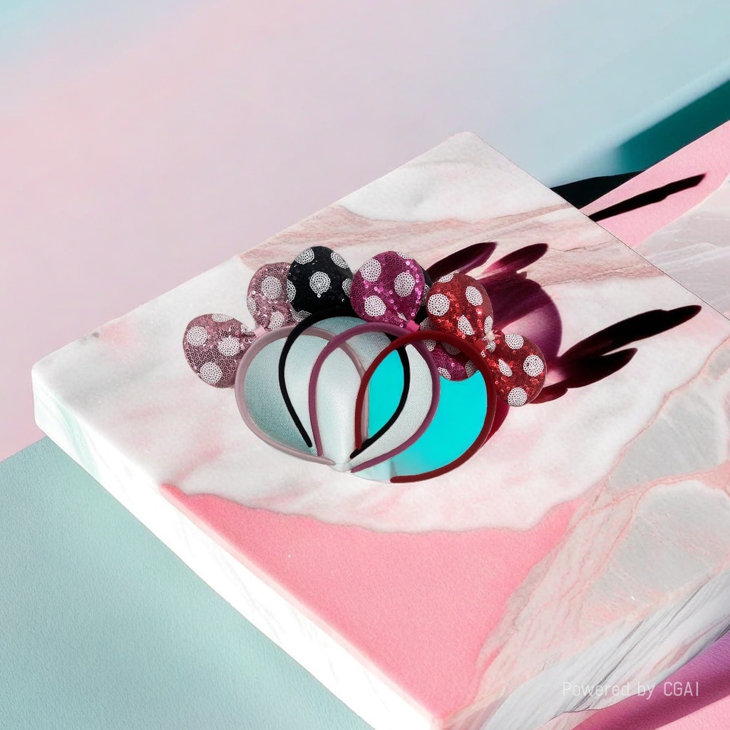 Pearl-decorated children's headband base, fashionable and versatile headband Application Scenario