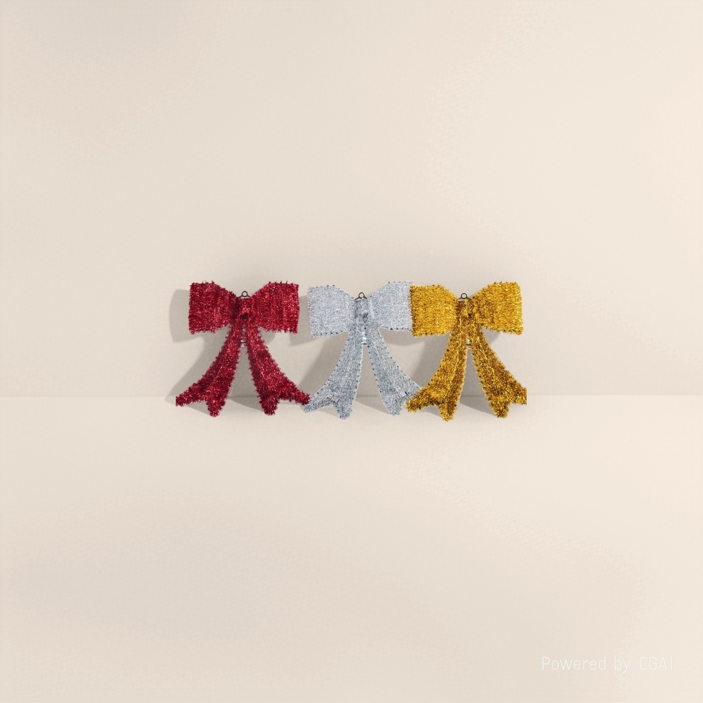 Christmas decorations, bows, Christmas pendants, and Christmas scene arrangements Application Scenario