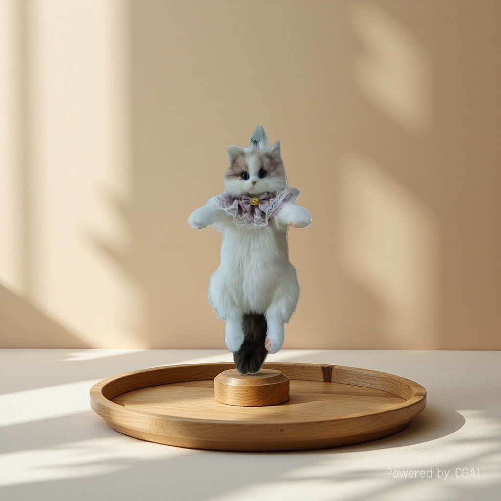 Realistic and cute, it can call cats, plush toys, backpacks, cat dolls, adorable pet dolls, stuffed dolls, and children to sleep with