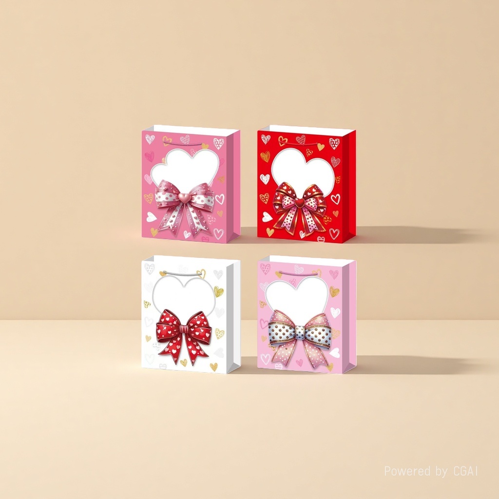 Valentine's Day-themed gift box, souvenir box, gift box packaging box, exquisite gift box Application Scenario