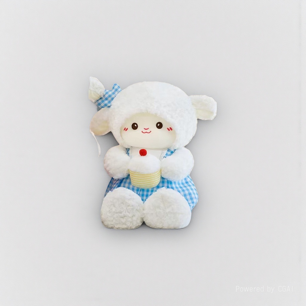 Happy Little Zebra simulation doll, plush toy, sheep-shaped doll, Tricolor cat, stuffed cat backpack Application Scenario